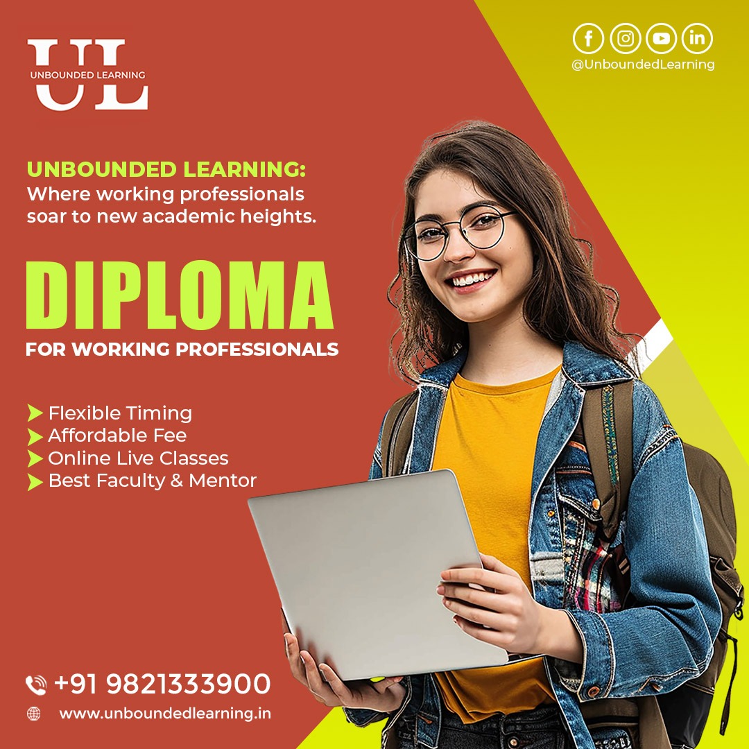 Diploma courses for Working Professionals